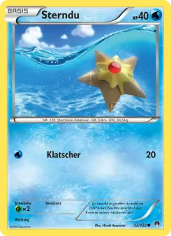 Pokémon-Karte Sterndu 025/122