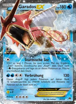 Pokémon-Karte Garados EX 026/122