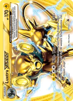 Pokémon-Karte Luxtra-TURBO 047/122