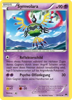 Pokémon-Karte Symvolara 055/122