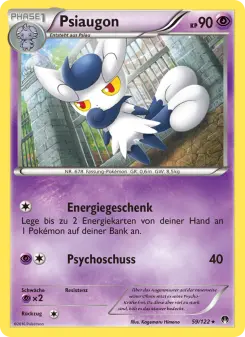 Pokémon-Karte Psiaugon 059/122