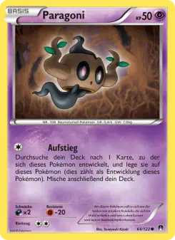 Pokémon-Karte Paragoni 064/122