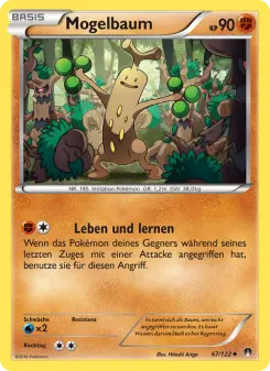 Pokémon-Karte Mogelbaum 067/122