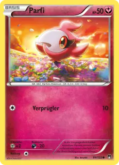 Pokémon-Karte Parfi 084/122