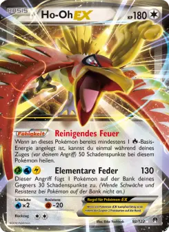 Pokémon-Karte Ho-Oh EX 092/122