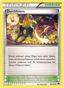 Pokémon-Karte Durchfeiern 096/122