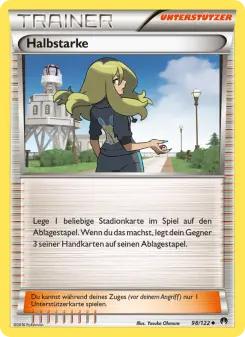Pokémon-Karte Halbstarke 098/122