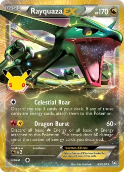 Pokémon-Karte Rayquaza EX 016/000