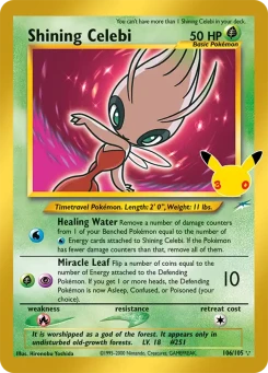 Pokémon-Karte Shining Celebi 024/000