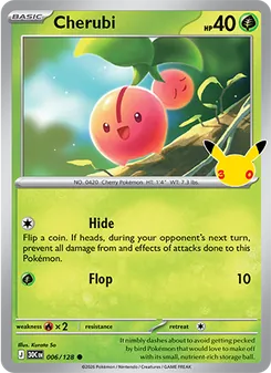 Pokémon-Karte Cherubi 006/128