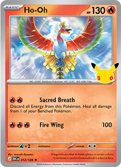 Pokémon-Karte Ho-Oh 012/128