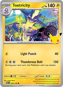 Pokémon-Karte Toxtricity 060/128