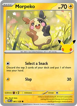 Pokémon-Karte Morpeko 061/128