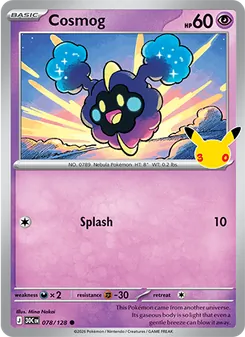 Pokémon-Karte Cosmog 078/128