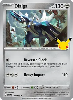 Pokémon-Karte Dialga 103/128