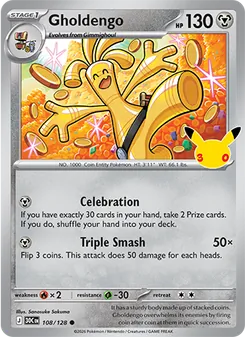 Pokémon-Karte Gholdengo 108/128