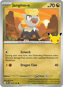 Pokémon-Karte Jangmo-o 110/128