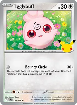 Pokémon-Karte Igglybuff 120/128