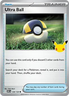 Pokémon-Karte Ultra Ball 128/128