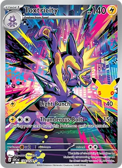 Pokémon-Karte Toxtricity 134/128