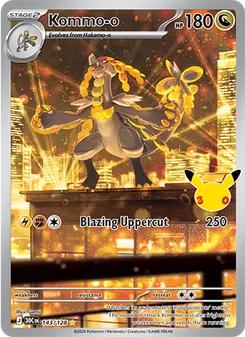 Pokémon-Karte Kommo-o 143/128