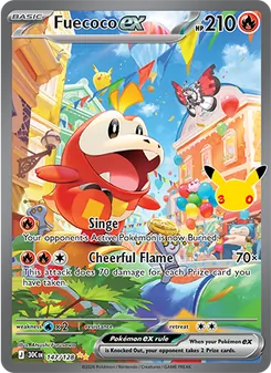 Pokémon-Karte Fuecoco ex 147/128