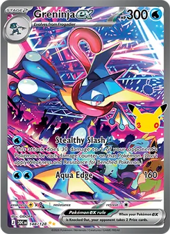 Pokémon-Karte Greninja ex 148/128