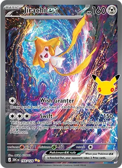 Pokémon-Karte Jirachi ex 155/128