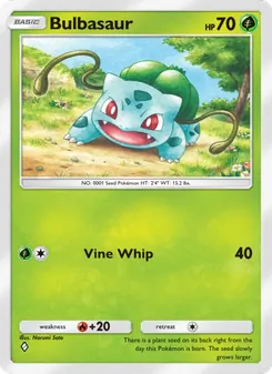 Pokémon-Karte Bulbasaur 001/226