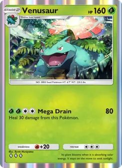 Pokémon-Karte Venusaur 003/226