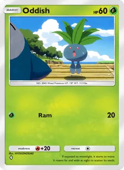 Pokémon-Karte Oddish 011/226