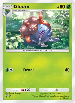 Pokémon-Karte Gloom 012/226