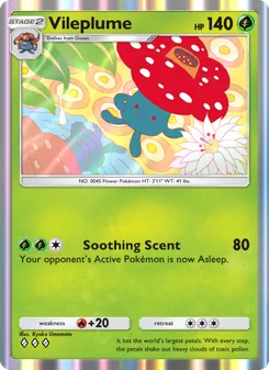 Pokémon-Karte Vileplume 013/226