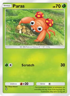 Pokémon-Karte Paras 014/226