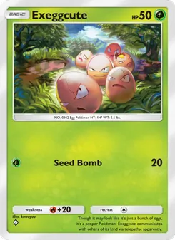 Pokémon-Karte Exeggcute 021/226