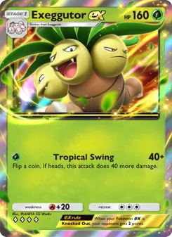Pokémon-Karte Exeggutor ex 023/226