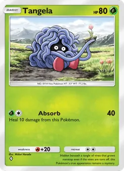 Pokémon-Karte Tangela 024/226