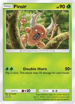 Pokémon-Karte Pinsir 026/226