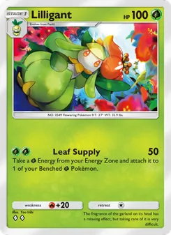 Pokémon-Karte Lilligant 030/226