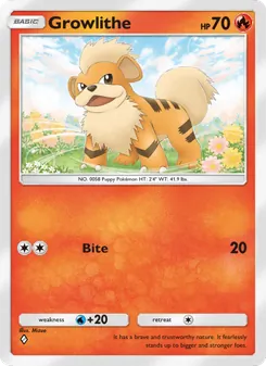 Pokémon-Karte Growlithe 039/226