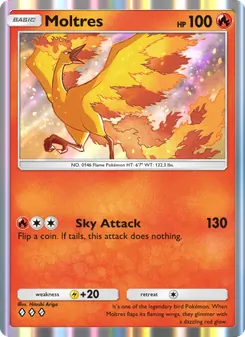 Pokémon-Karte Moltres 046/226