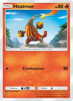 Pokémon-Karte Heatmor 048/226