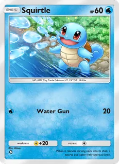 Pokémon-Karte Squirtle 053/226