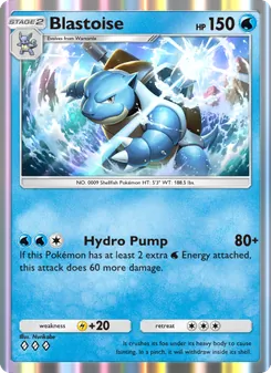 Pokémon-Karte Blastoise 055/226