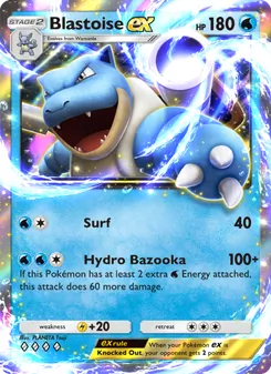 Pokémon-Karte Blastoise ex 056/226