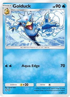 Pokémon-Karte Golduck 058/226