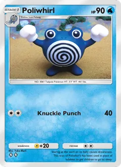 Pokémon-Karte Poliwhirl 060/226