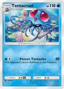 Pokémon-Karte Tentacruel 063/226