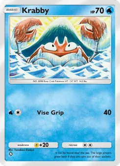 Pokémon-Karte Krabby 068/226