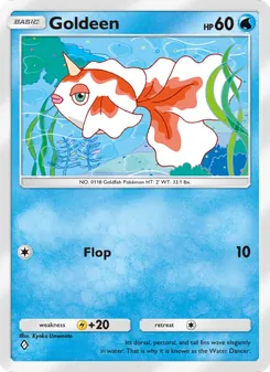 Pokémon-Karte Goldeen 072/226